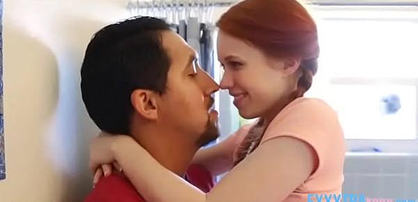 Tiny Redhead Teen Dolly Little Banged Hard